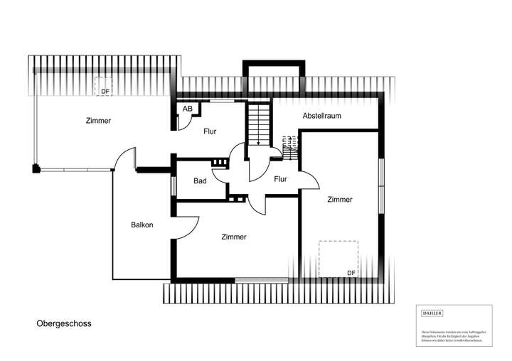Grundriss Obergeschoss