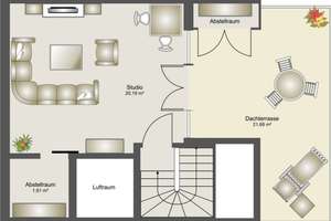 Prima Penthouse-/Maisonette mit Dachterrasse und Stellplatz – Die vollständige Adresse der Immobilie erhältst du vom Anbieter., 68159 Innenstadt/Jungbusch, Mannheim – Vorschaubild 8