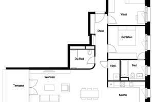 Neubau-Erdgeschosswohnung mit privatem Süd-West-Garten in Baumkirchen Mitte – Die vollständige Adresse der Immobilie erhältst du vom Anbieter., 81673 Echarding, München – Vorschaubild 7