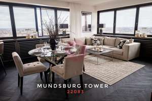 2 Zi.-Appartment mit Weitblick über Hamburg – Die vollständige Adresse der Immobilie erhältst du vom Anbieter., 22083 Barmbek-Süd, Hamburg – Vorschaubild 2
