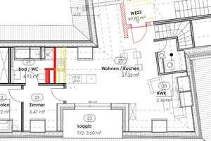 Dachgeschoss-Maisonette ** Neubau am Park ** Süd-Terrasse ** Einbauküche ** Lift – Beuchaer Straße 17, 4318 Anger-Crottendorf, Leipzig – Vorschaubild 35