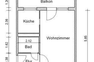 Kleine Wohnung, aber großer Balkon mit Blick ins Grüne … #richtigjut – 39130 Neu Olvenstedt, Magdeburg – Vorschaubild 19