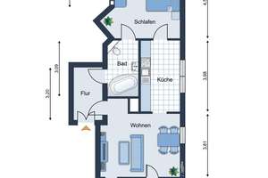 2,5-Raum-Wohnung mit Balkon, Stellplatz und 4,5% Bruttomietrendite in Dresden-Großzschachwitz! – Bahnhofstraße 38, 1259 Großzschachwitz, Dresden – Vorschaubild 11