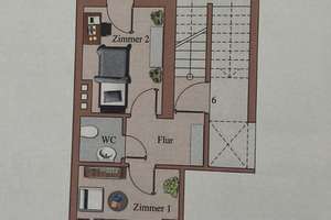 Möblierte, unbefristete und helle 4-Zimmer Maisonette-Wohnung direkt am Südfriedhof – Die vollständige Adresse der Immobilie erhältst du vom Anbieter., 24114 Südfriedhof, Kiel – Vorschaubild 8