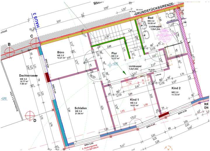 Obergeschoss Grundriss