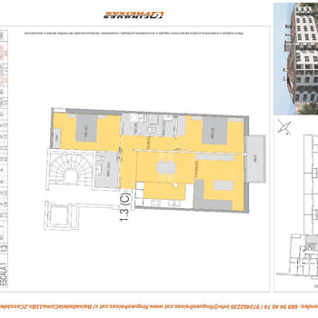 WOHNUNG VON 85 m2 MIT 2 SCHLAFZIMMERN, BEFINDET SICH IN EINER IM BAU befindlichen PROMOTION AM PASSE