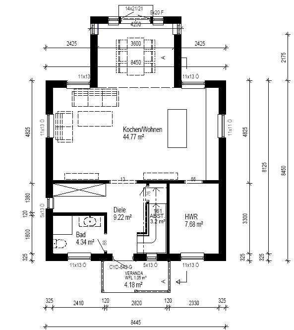 Erdgeschoss Haus EKENÄS