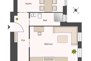 Kapitalanlage/vermietet: Altbauklassiker mit Südwestbalkon - dicht des Treptower Parks! – Die vollständige Adresse der Immobilie erhältst du vom Anbieter., 12435 Plänterwald, Berlin – Vorschaubild 9