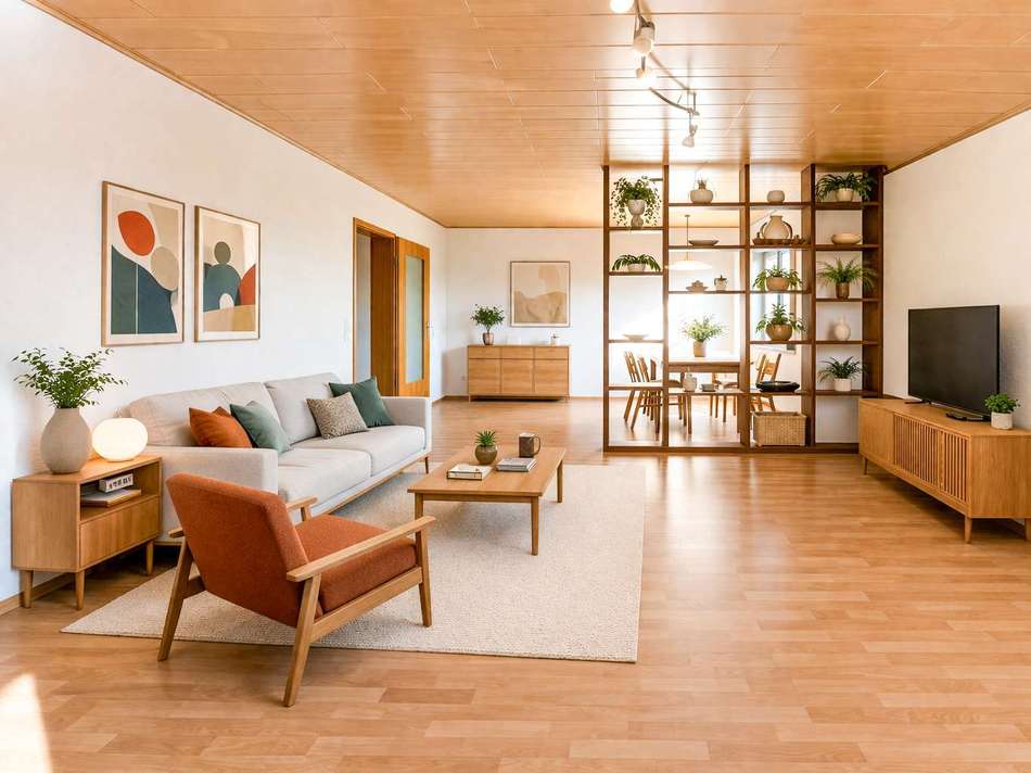 Wohn-/Esszimmer Visual Ki