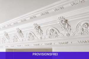 Bestlage * provisionsfreie und stilvolle Maisonette im Zentrum * Stuck * Parkett * Balkon