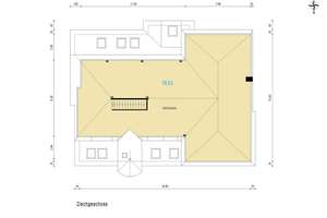 Unsanierte 72 m² DG-Altbauwohnung mit 150 m² Dachrohling zum Ausbau am Steinplatz / Südvorstadt – 4275 Südvorstadt, Leipzig – Vorschaubild 32