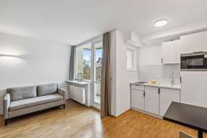 Hochgelegene 1-Zimmer-Wohnung mit Balkon und Einbauküche in Erlangen – Paul-Gossen-Straße 119, 91052 Rathenau, Erlangen – Vorschaubild 6