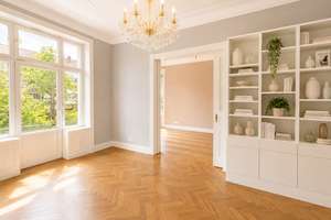 Jugendstil-Grandesse am Innocentiapark:  217 m²,  6,5 Zimmer  &  zwei Balkone in Harvestehude – Die vollständige Adresse der Immobilie erhältst du vom Anbieter., 20144 Harvestehude, Hamburg – Vorschaubild 5