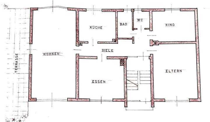 Grundriss EG (ursprünglich)