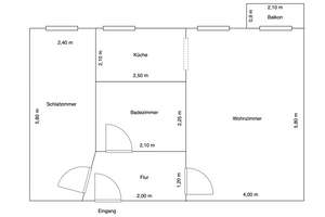 Provisions- und Bezugsfrei: Helle 2-Zimmer-Altbauwohnung mit Balkon im Friedrichshainer Nordkiez  – Die vollständige Adresse der Immobilie erhältst du vom Anbieter., 10249 Friedrichshain, Berlin – Vorschaubild 18