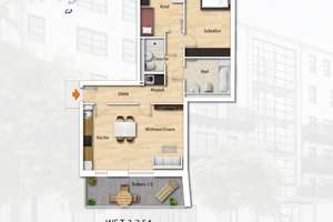 MAIER - Neues Sendling: Familienfreundliche 3-Zimmerwohnung mit EBK, Aufzug, TG, U-Bahnlage! – Tölzer Str. 2f, 81379 Thalkirchen, München – Vorschaubild 15