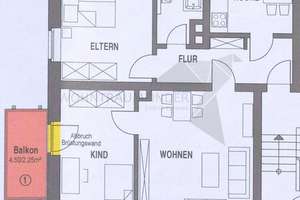 Ruhige 3-Raum-Wohnung mit Balkon und Tageslichtbad im Grünen – Erich-Steinfurth-Straße 17, 9131 Ebersdorf, Chemnitz – Vorschaubild 16
