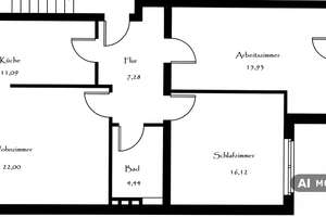 Helle 3-Zimmer-Wohnung mit Balkon in Hannover-Vahrenwald – 30165 Vahrenwald, Hannover – Vorschaubild 8