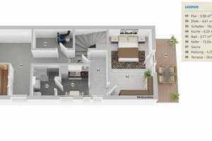 Exklusive Doppelhaushälfte mit 2 Terrassen, Balkon und Garten – Mayen-Koblenz (Kreis) – Vorschaubild 36