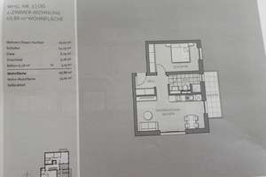 Erstbezug - möblierte Wohnung mit 53 qm Wohnfläche in einer eleganten Stadtvilla mit  7 Wohnungen – Hans-Grässel-Weg 0, 81375 Neuhadern, München – Vorschaubild 9