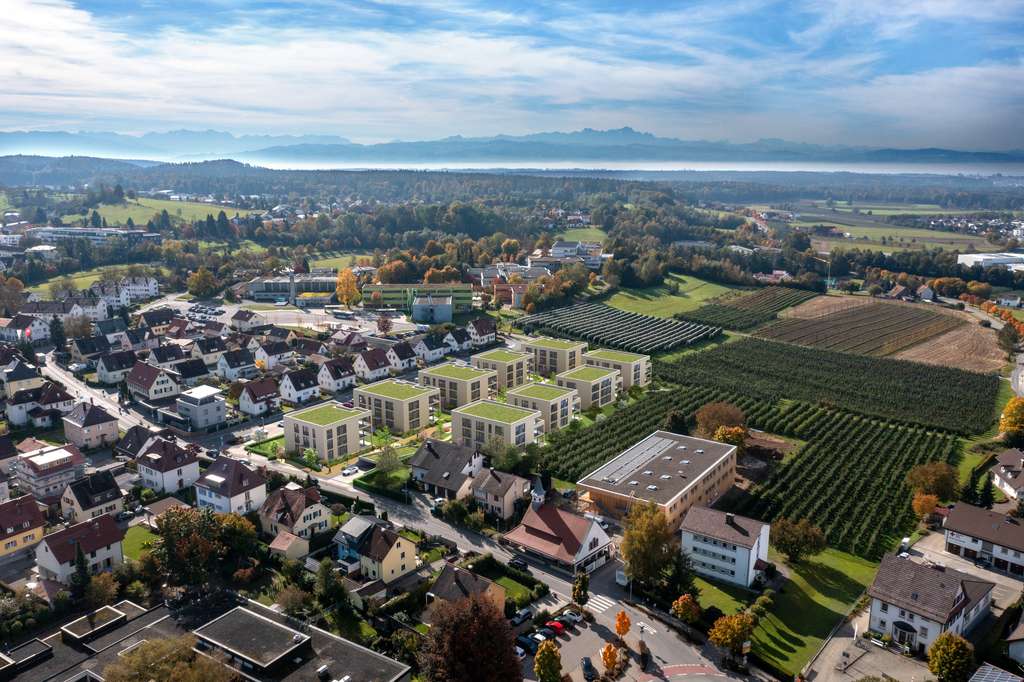 2-Zimmer-Eigentumswohnung im Neubauprojekt "Wohnen in den Obstgärten" in Tettnang am Bodensee!
