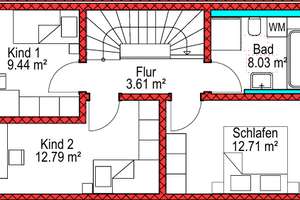 Erstbezug ab 02/2027: Modernes Reihenhaus mit eigenem Garten in Zorneding  – 85604 Zorneding – Vorschaubild 12