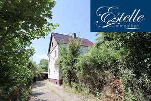 Haus mit Blick zum See - Grundstück aufteilbar - Viel Wohn- und Grünfläche - Gästebungalow - Garagen – Die vollständige Adresse der Immobilie erhältst du vom Anbieter., 6792 Sandersdorf – Vorschaubild 1