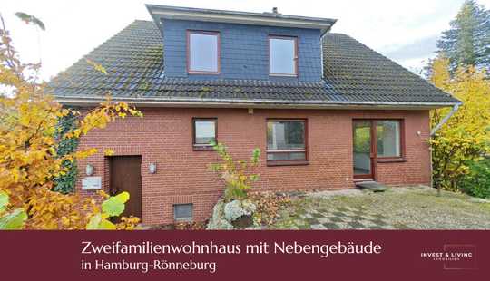 Bild von Zweifamilienhaus Erweiterungspotenzial in Hamburg- Rönneburg