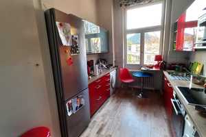 City-Ost: Tolle 4-Zimmer-Altbauetage in Villa mit Parkett, Wintergarten, Balkon; Garage u. EBK mögl. – Wiesbaden – Vorschaubild 6