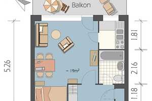 Moderne 1-Zimmerwohnung in ruhiger Lage, Nähe Studio Hamburg – Wöschenhof 21, 22045 Hamburg – Vorschaubild 14