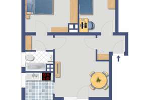 Sanierte 2,5-Zimmer- Wohnung mit Balkon und EBK – Sedlmayrstraße 10a, 80634 Neuhausen, München – Vorschaubild 13