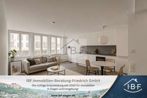 Elegante 2-Zimmer-Wohnung (klimatisiert) mit Aufzug in bester Siegener Innenstadtlage – Bahnhofstraße 24-26, 57072 Siegen, Siegen – Vorschaubild 1