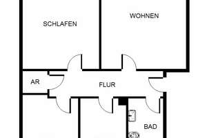 Praktische 3-Zimmer-Wohnung – Parkstr. 63, 64289 Kranichstein, Darmstadt – Vorschaubild 3