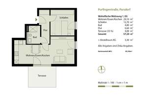 MAIER - Neubau bezugsfertig: 2-Zi-Terrassen-WHG mit EBK, TG und Gartenanteil ca. 95,5m² - WE 1 – Die vollständige Adresse der Immobilie erhältst du vom Anbieter., 85599 Vaterstetten – Vorschaubild 12