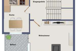 ***3-Zimmer- Maisonette-ETW Nähe Bergstadt Gymnasium mit 2 Balkonen ! *** – Die vollständige Adresse der Immobilie erhältst du vom Anbieter., 58511 Lüdenscheid – Vorschaubild 17