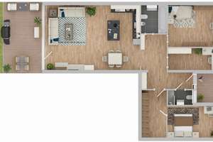 Modernisierte 4,5 Zimmer Wohnung mit eigenem Eingang und Garten in Ippendorf – Die vollständige Adresse der Immobilie erhältst du vom Anbieter., 53127 Ippendorf, Bonn – Vorschaubild 21