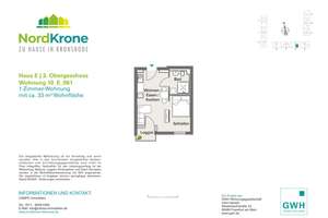 Neubau-Gebiet Hannover KRONSRODE: Einbauküche, Süd-Loggia, Fußbodenheizung, Lift, Keller, Tiefgarage – Gantenbleek 9, 30539 Bemerode, Hannover – Vorschaubild 17