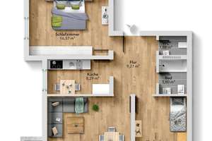 Altbauflair mit Neubau-Feeling - Sofort beziehbar! – Parzivalstr.  8, 80804 Münchner Freiheit, München – Vorschaubild 11