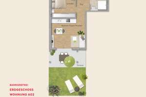 Vertriebsstart CURD : gemütliche 2 Zimmer - Wohnung mit Gartenterrasse = 52 m² – Curd - Jürgens - Straße 8, 89231 Neu-Ulm – Vorschaubild 8