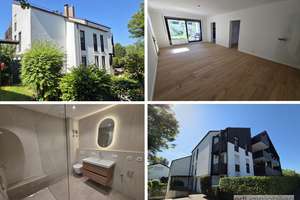 * ERSTBEZUG nach RENOVIERUNG * lichtdurchflutete 3-Zi-EG-Whg mit GARTEN, 2 TERRASSEN, EBK, TG