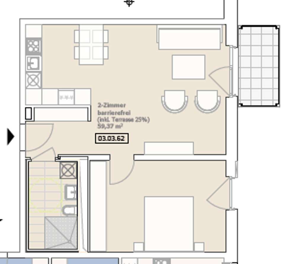 Immobilie in Neckarzimmern - Kapitalanlage: bis zu 6,5 % Rendite & 50 % Förderung – 2-Zimmer mit  Balkon - Bild 1