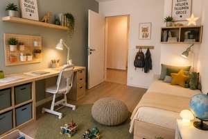 Super geschnittene 3,5 Zim.-Wohnung mit Südost Balkon - Provisionsfrei !!!! – Die vollständige Adresse der Immobilie erhältst du vom Anbieter., 80686 Friedenheim, München – Vorschaubild 8