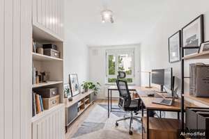 Raum zum Atmen: 4-Zimmer Maisonette-Wohnung im grünen Münchner Norden, Milbertshofen – Die vollständige Adresse der Immobilie erhältst du vom Anbieter., 80937 Am Hart, München – Vorschaubild 9