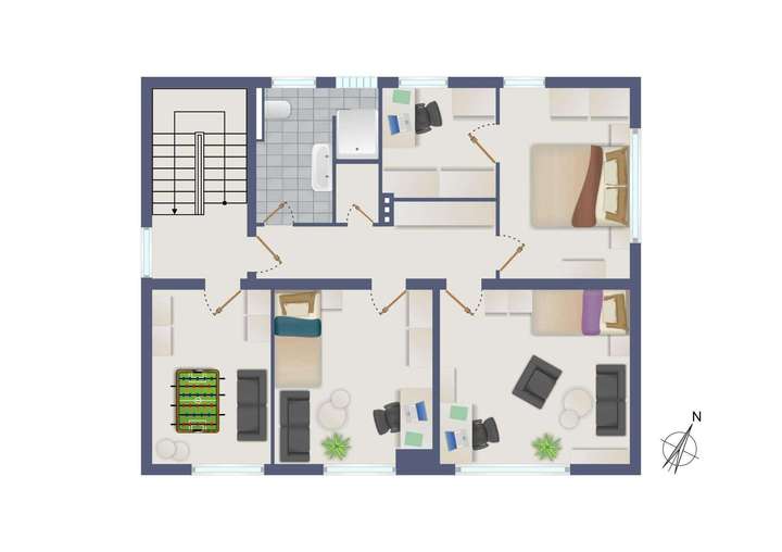 Grundriss Obergeschoss