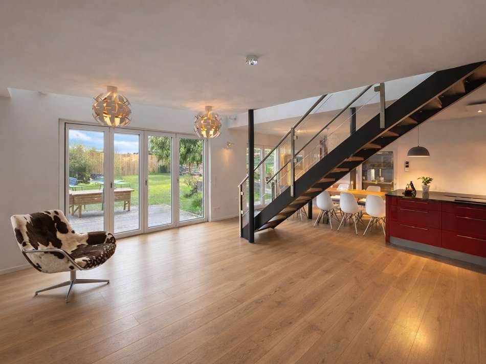 Wohn- & Essbereich visualisie.