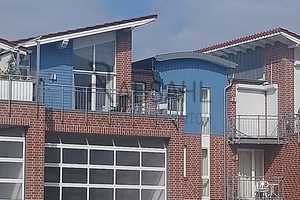 Einmaliges Reihenhaus mit Bootsgarage, Penthouse und Gästeappartment in der Weener Marina – Leer (Kreis) – Vorschaubild 5
