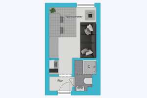 Studentenappartement in attraktiver Lage, direkt am Ponttor! – Die vollständige Adresse der Immobilie erhältst du vom Anbieter., 52072 Ponttor, Aachen – Vorschaubild 13