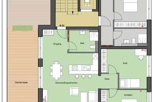 Mehr Raum. Mehr Ausblick. Mehr Zuhause. – Penthouse auf ca. 96 m² - im Erstbezug – Eugen-Bolz-Straße 4/2, 73525 Schwäbisch Gmünd – Vorschaubild 10