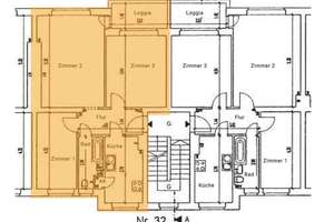 Bezugsfreie 3-Zimmerwohnung mit Balkon (provisionsfrei) – Kalischer Straße 32, 10713 Wilmersdorf, Berlin – Vorschaubild 12