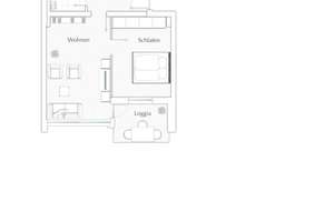 2 Zimmer mit Balkon, hell, zentral, Nähe MHH,  gute Verkehrsanbindung, im Grünen – Die vollständige Adresse der Immobilie erhältst du vom Anbieter., 30655 Groß-Buchholz, Hannover – Vorschaubild 8